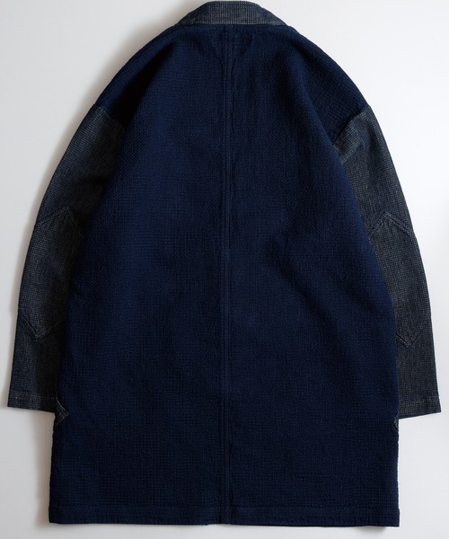 FDMTL（ファンダメンタル）の「FDMTL/ファンダメンタル/DIAMOND LONG CARDIGAN RINSE（カーディガン/ボレロ・メンズ・インディゴブルー・2/3/4）」の7枚目の写真