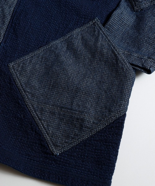 FDMTL（ファンダメンタル）の「FDMTL/ファンダメンタル/DIAMOND LONG CARDIGAN RINSE（カーディガン/ボレロ・メンズ・インディゴブルー・2/3/4）」の5枚目の写真