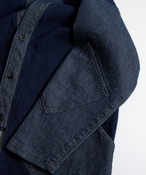 FDMTL（ファンダメンタル）の「FDMTL/ファンダメンタル/DIAMOND LONG CARDIGAN RINSE（カーディガン/ボレロ・メンズ・インディゴブルー・2/3/4）」の6枚目の写真