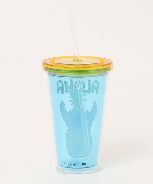 Disney(ディズニー)の「〈Disney/ディズニー〉スティッチ ALOHA STRAW TUMBLER/ストロー タンブラー(グラス/マグカップ/タンブラー・レディース・ブルー/ピンク・ONE SIZE)」の21枚目の写真