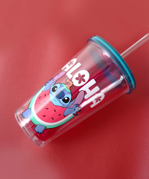 Disney/ディズニー〉スティッチ ALOHA STRAW TUMBLER/ストロー