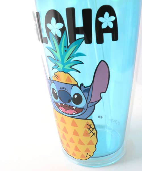Disney/ディズニー〉スティッチ ALOHA STRAW TUMBLER/ストロー