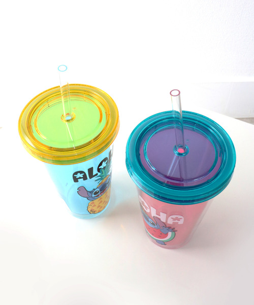Disney/ディズニー〉スティッチ ALOHA STRAW TUMBLER/ストロー
