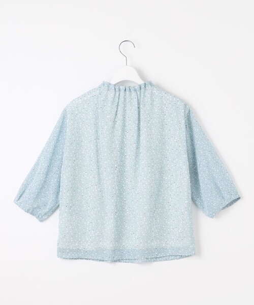 J.PRESS Ladies(J.プレス レディス)の「【洗える】hand drawn dots ボトルネック カットソー(Tシャツ/カットソー・レディース・ホワイト系5/サックスブルー系5・SMALL)」の14枚目の写真