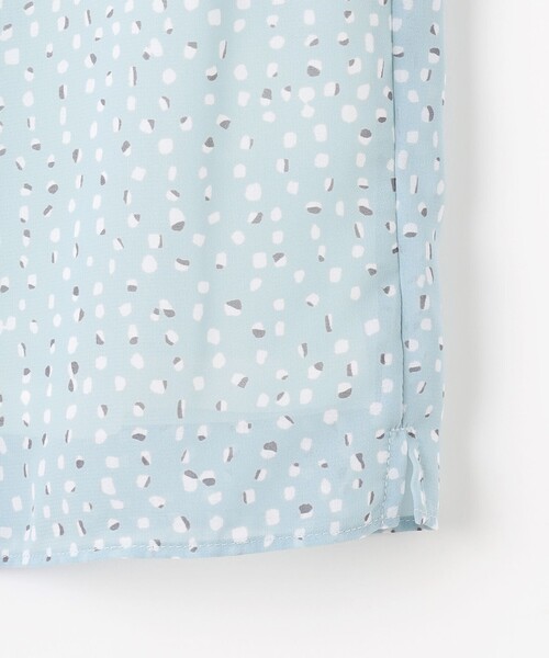 J.PRESS Ladies(J.プレス レディス)の「【洗える】hand drawn dots ボトルネック カットソー(Tシャツ/カットソー・レディース・ホワイト系5/サックスブルー系5・SMALL)」の17枚目の写真