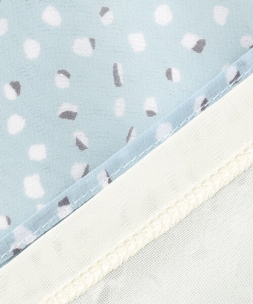 J.PRESS Ladies(J.プレス レディス)の「【洗える】hand drawn dots ボトルネック カットソー(Tシャツ/カットソー・レディース・ホワイト系5/サックスブルー系5・SMALL)」の18枚目の写真