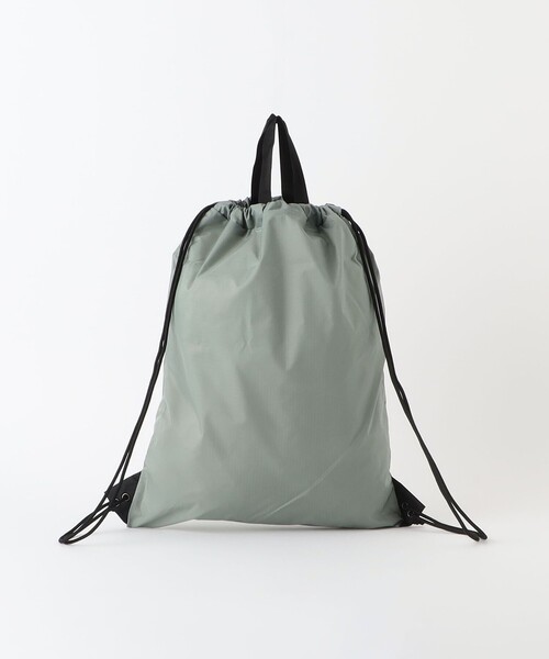 THE NORTH FACE(ザノースフェイス)の「<THE NORTH FACE>ピーエフ サックパック(13L)(バックパック/リュック・レディース・ライトグレー/ブラック・FREE)」の16枚目の写真