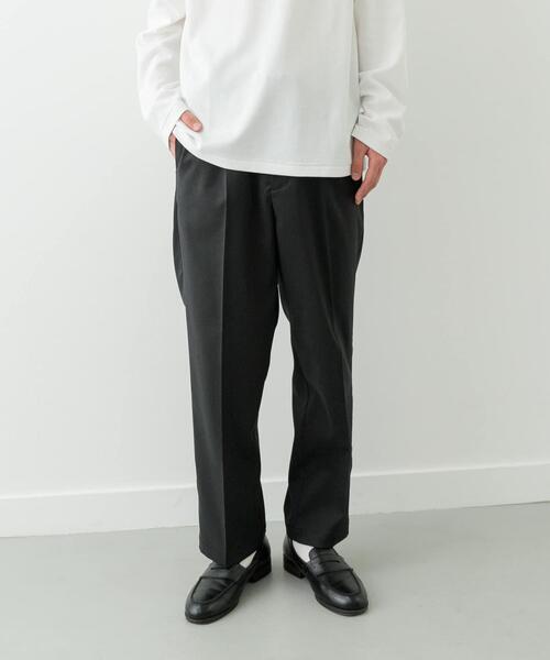 ITEMS URBANRESEARCH（アイテムズ アーバンリサーチ）の「ポンチロングスリーブTシャツ for Jacket（Tシャツ/カットソー・メンズ・ホワイト/ブラック・SMALL/MEDIUM/LARGE）」の16枚目の写真