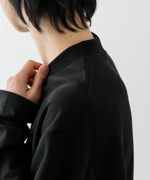 ITEMS URBANRESEARCH（アイテムズ アーバンリサーチ）の「ポンチロングスリーブTシャツ for Jacket（Tシャツ/カットソー・メンズ・ホワイト/ブラック・SMALL/MEDIUM/LARGE）」の20枚目の写真