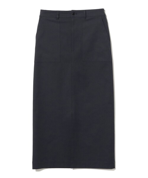 Demi-Luxe BEAMS（デミルクス ビームス）の「ローウエスト タイト スカート［手洗い可］（スカート・レディース・ナチュラル/ネイビー・36/38）」の14枚目の写真