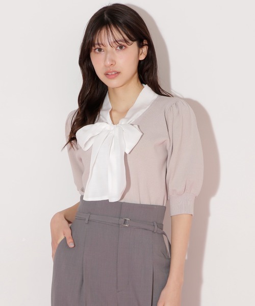 JILL STUART ジルシチュアート　ポピーモヘアニット　トップス　ニット JILL STUART ジルシチュアート ポピーモヘアニット トップス ニット