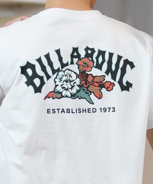 BILLABONG(ビラボン)の「BILLABONG/ビラボン 半袖Tシャツ バックプリント レギュラーフィット THEME ARCH BF011-202(Tシャツ/カットソー・メンズ・ホワイト/レンガ/ブラック・M/L/XL)」の13枚目の写真