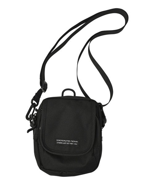 go slow caravan(ゴースローキャラバン)の「KiU/キウ 600D FLUP POCKET SHOULDER BAG(ショルダーバッグ・レディース・その他5/その他2/ブラック/ダークグリーン・FREE)」の10枚目の写真