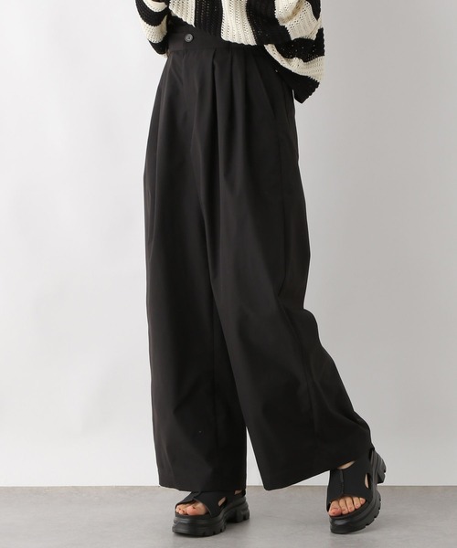 LEPSIM（レプシィム）の「3タックデザインパンツ　322133（その他パンツ・レディース・カーキブラウン/ベージュ/ブラック・LARGE/MEDIUM）」の6枚目の写真