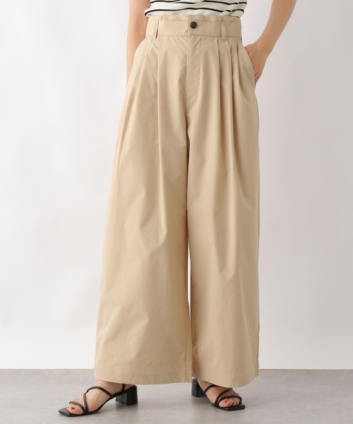 LEPSIM（レプシィム）の「3タックデザインパンツ　322133（その他パンツ・レディース・カーキブラウン/ベージュ/ブラック・LARGE/MEDIUM）」の10枚目の写真