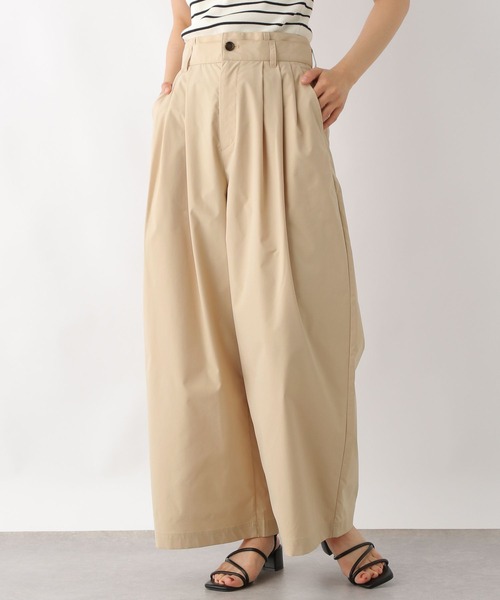 LEPSIM（レプシィム）の「3タックデザインパンツ　322133（その他パンツ・レディース・カーキブラウン/ベージュ/ブラック・LARGE/MEDIUM）」の12枚目の写真