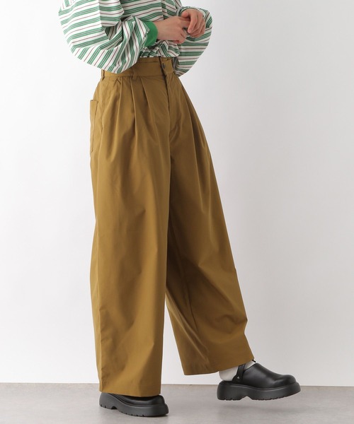 LEPSIM（レプシィム）の「3タックデザインパンツ　322133（その他パンツ・レディース・カーキブラウン/ベージュ/ブラック・LARGE/MEDIUM）」の19枚目の写真