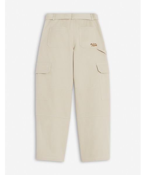 Maison Kitsune（メゾンキツネ）の「BELTED UTILITY PANTS（その他パンツ・レディース・ベージュ・40/38/36/34）」の2枚目の写真
