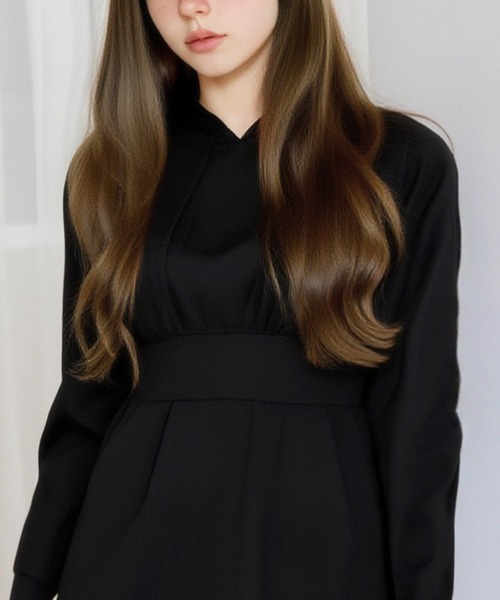 Dita Muaj.（ディータムアージュ）の「スウェットワンピース（ワンピース・レディース・ブラック・FREE）」の4枚目の写真