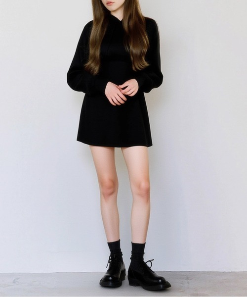 Dita Muaj.（ディータムアージュ）の「スウェットワンピース（ワンピース・レディース・ブラック・FREE）」の3枚目の写真