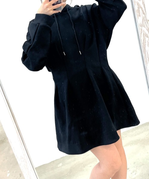 Dita Muaj.（ディータムアージュ）の「スウェットワンピース（ワンピース・レディース・ブラック・FREE）」の9枚目の写真