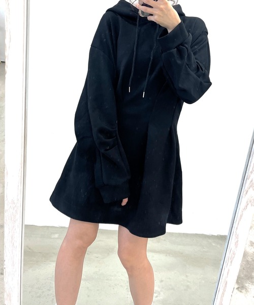 Dita Muaj.（ディータムアージュ）の「スウェットワンピース（ワンピース・レディース・ブラック・FREE）」の12枚目の写真