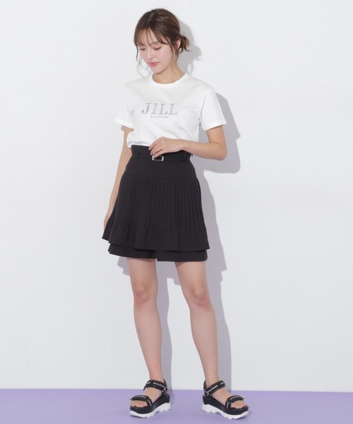 JILL by JILL STUART（ジルバイジルスチュアート）の「◇プリーツミニスカパン（その他パンツ・レディース・グレー/ブラック・MEDIUM/SMALL）」の22枚目の写真
