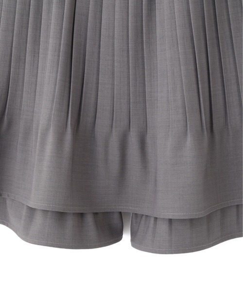 JILL by JILL STUART（ジルバイジルスチュアート）の「◇プリーツミニスカパン（その他パンツ・レディース・グレー/ブラック・MEDIUM/SMALL）」の5枚目の写真