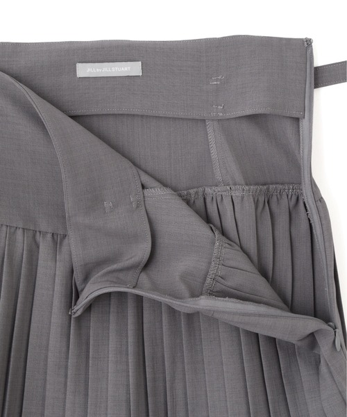JILL by JILL STUART（ジルバイジルスチュアート）の「◇プリーツミニスカパン（その他パンツ・レディース・グレー/ブラック・MEDIUM/SMALL）」の3枚目の写真