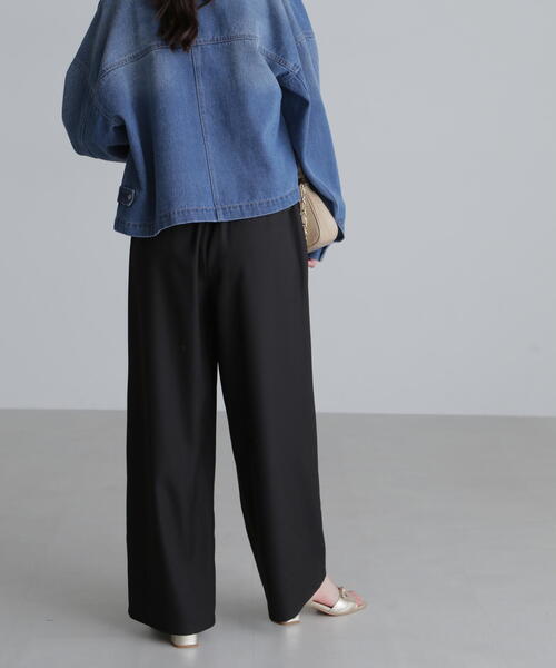 FREE'S MART（フリーズマート）の「◆ワイドストレートイージーパンツ（その他パンツ・レディース・ベージュ/ホワイト/ブラック・SMALL/MEDIUM）」の6枚目の写真