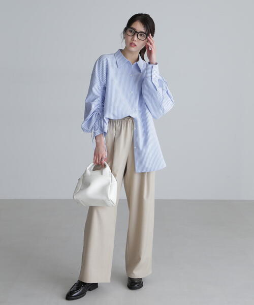 FREE'S MART（フリーズマート）の「◆ワイドストレートイージーパンツ（その他パンツ・レディース・ベージュ/ホワイト/ブラック・SMALL/MEDIUM）」の18枚目の写真