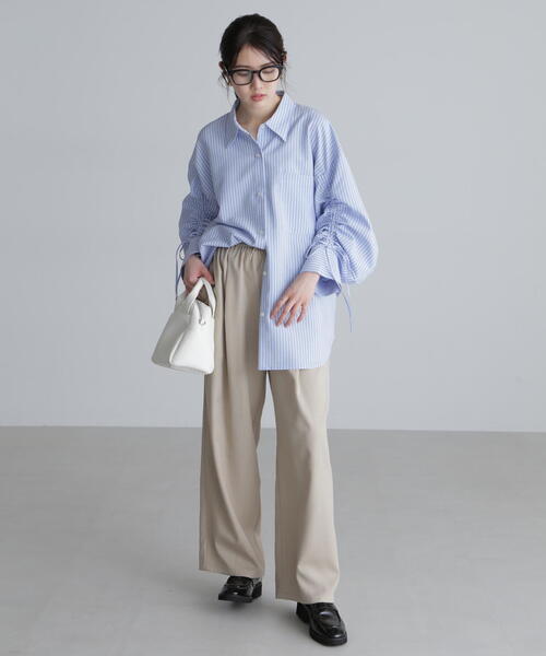 FREE'S MART（フリーズマート）の「◆ワイドストレートイージーパンツ（その他パンツ・レディース・ベージュ/ホワイト/ブラック・SMALL/MEDIUM）」の19枚目の写真