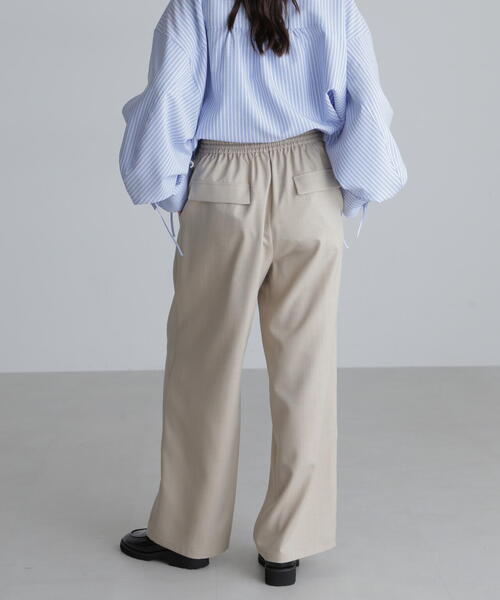 FREE'S MART（フリーズマート）の「◆ワイドストレートイージーパンツ（その他パンツ・レディース・ベージュ/ホワイト/ブラック・SMALL/MEDIUM）」の21枚目の写真