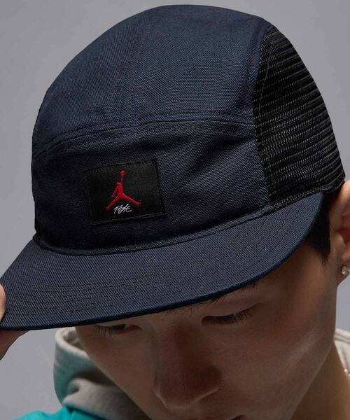 JORDAN BRAND(ジョーダンブランド)の「ジョーダン フライ ジャンプマン キャップ / Jordan Fly Jumpman Cap FV5304-011 Black(キャップ・メンズ・ブラック・S/M/M/L/L/XL)」の5枚目の写真