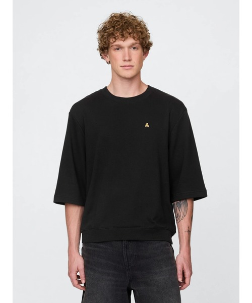 GAP（ギャップ）の「GAPロゴ クルーネックスウェットシャツ(ユニ