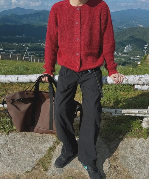 ASCLO（エジュクロ）の「ASCLO／コットン切り替えラインパンツ（その他パンツ・メンズ・ブラック/ライトグレー・MEDIUM/LARGE）」の13枚目の写真