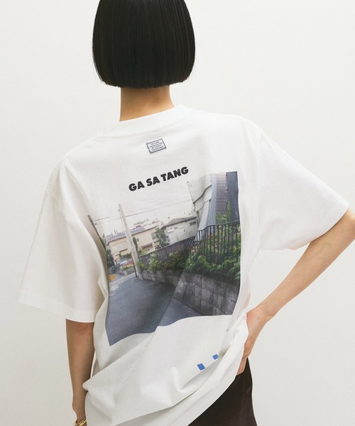 TANG TANG for ADAM ET ROPE'】別注GASATANG（Tシャツ