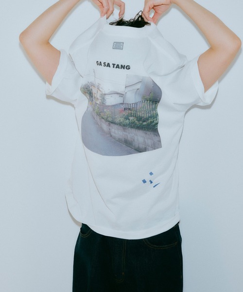 【TANG TANG for ADAM ET ROPE’】別注GASATANG TANGTANG for ADAM ET ROPE'】別注 GASATANG BLUEANGLEGRID29（T