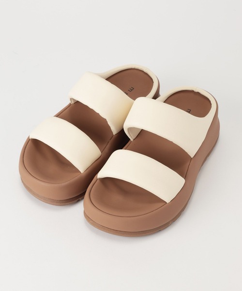 MOHI（モヒ）の「BARNYARDSTORM / MOHI（モヒ）厚底サンダル（サンダル・レディース・オフホワイト/ブラック・36/37/38）」の13枚目の写真