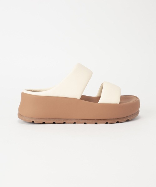 MOHI（モヒ）の「BARNYARDSTORM / MOHI（モヒ）厚底サンダル（サンダル・レディース・オフホワイト/ブラック・36/37/38）」の15枚目の写真