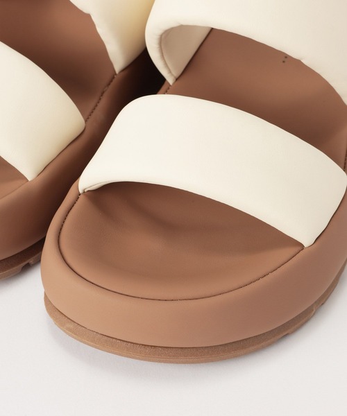 MOHI（モヒ）の「BARNYARDSTORM / MOHI（モヒ）厚底サンダル（サンダル・レディース・オフホワイト/ブラック・36/37/38）」の19枚目の写真