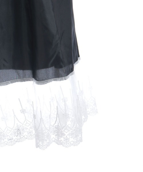 axes femme POETIQUE（アクシーズファムポエティック）の「チェックイレヘムスカート（スカート・レディース・ブラック/オレンジ/ベージュ・MEDIUM）」の12枚目の写真