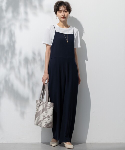 23区 L(ニジュウサンクオオキイサイズ)の「【速乾性/汗じみ防止】ベーシック IT Tシャツ(Tシャツ/カットソー・レディース・ホワイト系/ブラック系・48/44/46)」の6枚目の写真