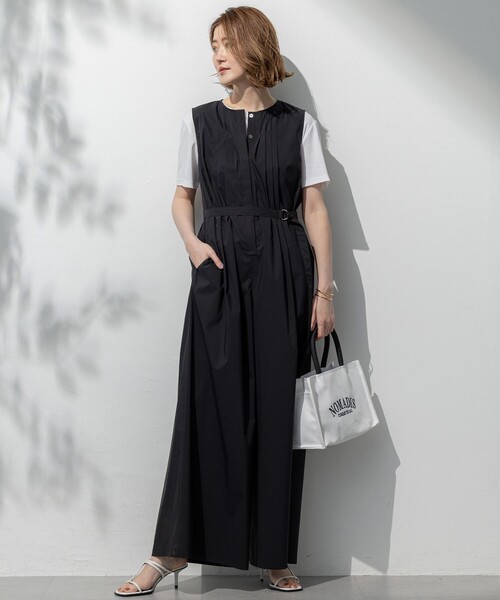 23区 L(ニジュウサンクオオキイサイズ)の「【速乾性/汗じみ防止】ベーシック IT Tシャツ(Tシャツ/カットソー・レディース・ホワイト系/ブラック系・48/44/46)」の9枚目の写真