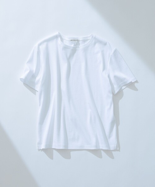 23区 L(ニジュウサンクオオキイサイズ)の「【速乾性/汗じみ防止】ベーシック IT Tシャツ(Tシャツ/カットソー・レディース・ホワイト系/ブラック系・48/44/46)」の16枚目の写真