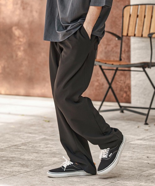 CAMBIO(カンビオ)の「mp13675-TRイージーストレートタックパンツ(その他パンツ・メンズ・ブラック/オリーブ/ベージュ・XL/L/M)」の21枚目の写真