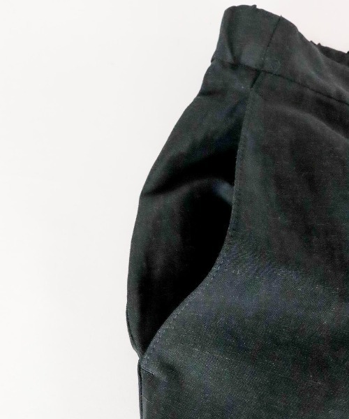 STUDIO PICONE(スタジオピッコーネ)の「麻混テーパードパンツ(その他パンツ・レディース・オレンジ/ベージュ/ブラック/ブルー・M/L/LL/S)」の9枚目の写真