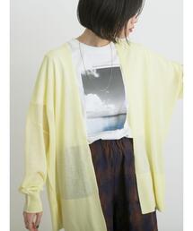 sm2rhythm | シアーロングカーディガン(カーディガン/ボレロ)