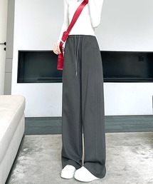 セミワイドスウェットパンツ