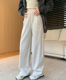 セミワイドスウェットパンツ